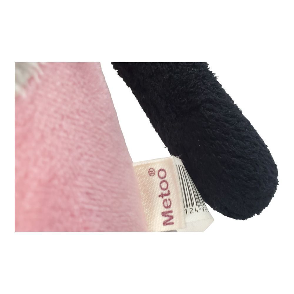 Primo Passi Me Too Plush Jiabo Doll Panda Bear Black Pink Soft Toy Loveable - Picture 7 of 11